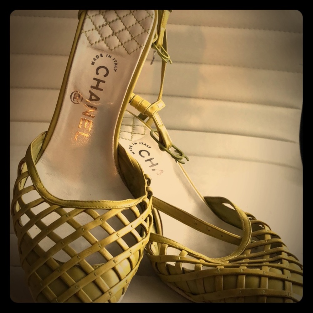 Chanel Strappy Sandals